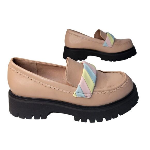 KOI Women's Fluffs Loafers Marshmallow Trim (Size 7) - Picture 2 of 9